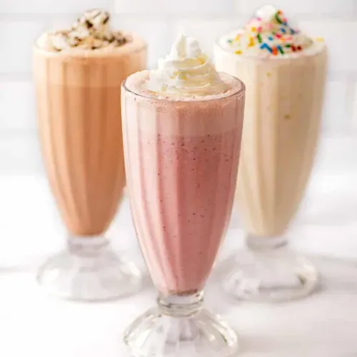Milk Shake (vanilie, ciocolata, capsuna, banana)