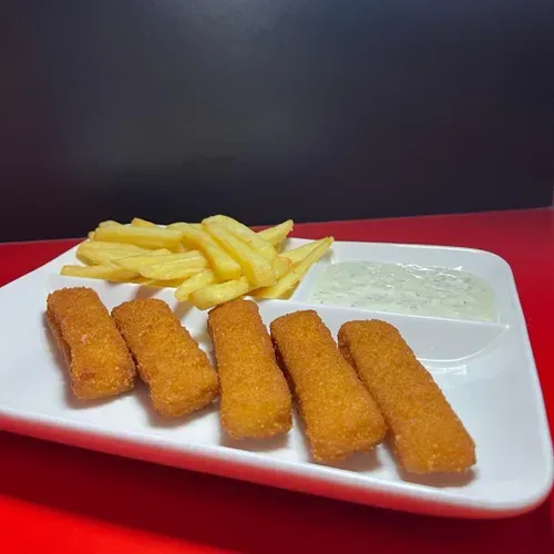 Fish Nuggets+ cartof fri