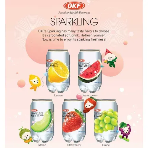 OKF sparkling water 