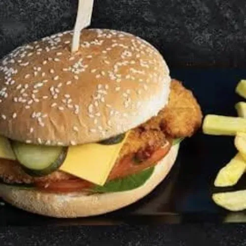 ChickenBurger+fri    315g/60g